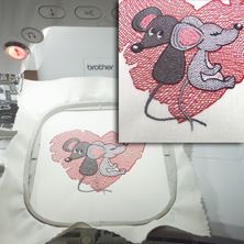 Изображение Файл вышивки "Мышки"