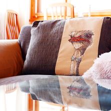 Изображение Файл вышивки "Страус"